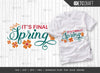 Its Finally Spring SVG Cut File, Welcome Spring Svg, Spring Svg, Hello ...