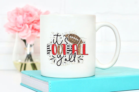 It's Football Y'all PNG, Football PNG Sublimation Sublimation CraftLabSVG 