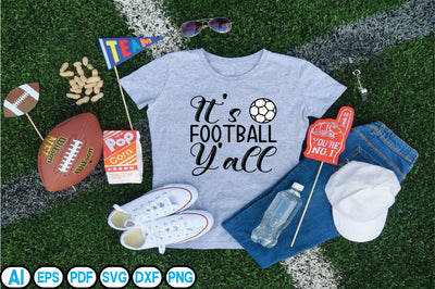 It's Football Y'all SVG Craftlabsvg24 