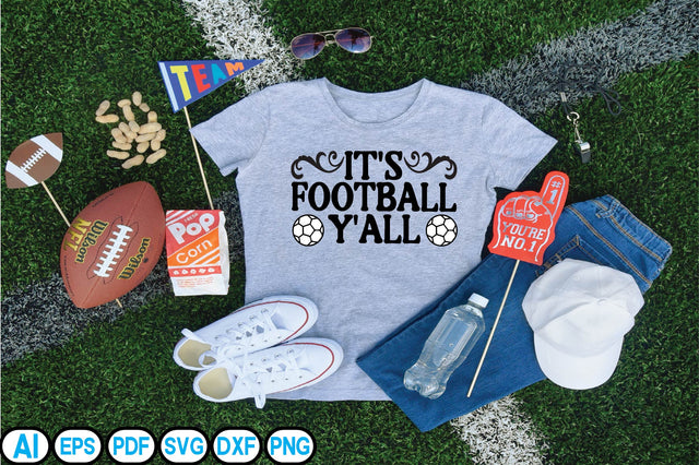 It's Football Y'all SVG Craftlabsvg24 