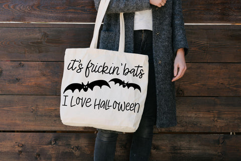 It's Frickin' Bats, I Love Halloween SVG SVG Designing Digitals 