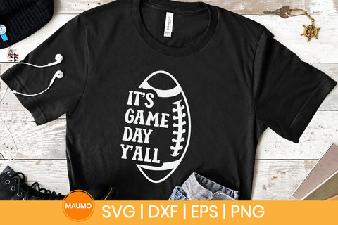 It's game day y'all football sports svg quote SVG Maumo Designs 