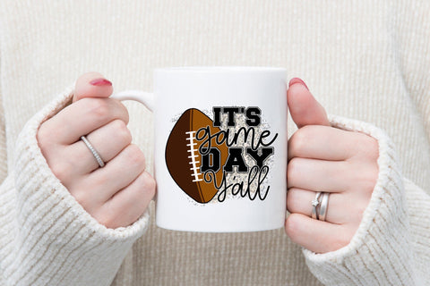 It's Game Day Y'all | Football Sublimation PNG Sublimation CraftLabSVG 