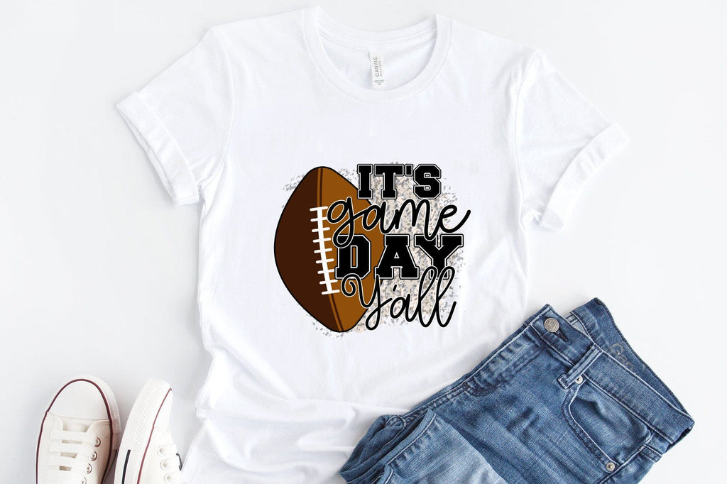 It's Game Day Y'all | Football Sublimation PNG - So Fontsy