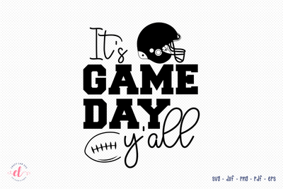 It's Game Day Y'all - Football SVG SVG CraftLabSVG 