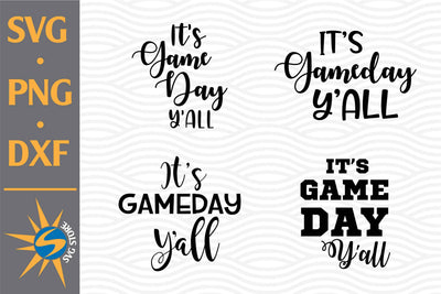 It's Game Day Y'all SVG, PNG, DXF Digital Files Include SVG SVGStoreShop 