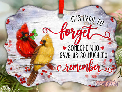 It's Hard To Forget Someone Ornament PNG, Benelux Christmas Ornament, PNG Instant Download, Xmas Ornament Sublimation Designs Downloads Sublimation CaldwellArt 