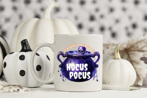 It's Just a Bunch of Hocus Pocus PNG Sublimation Sublimation CraftLabSVG 