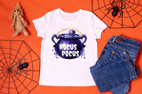It's Just a Bunch of Hocus Pocus PNG Sublimation Sublimation CraftLabSVG 