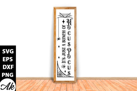 It's just a bunch of Hocus Pocus Porch Sign SVG akazaddesign 