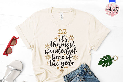 It's Just Wonderful Time Of The Year – Christmas SVG EPS DXF PNG Cutting Files SVG CoralCutsSVG 