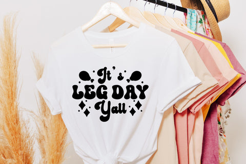 It's Leg Day Y'all | Retro Thanksgiving SVG SVG CraftLabSVG 