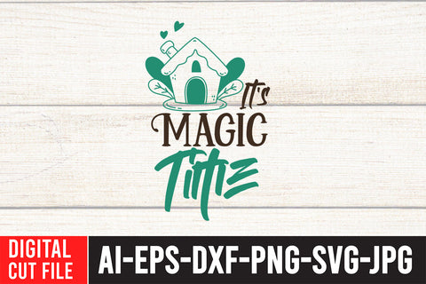 it's Magic Time SVG Cut File , Christmas SVG Bundle SVG BlackCatsMedia 