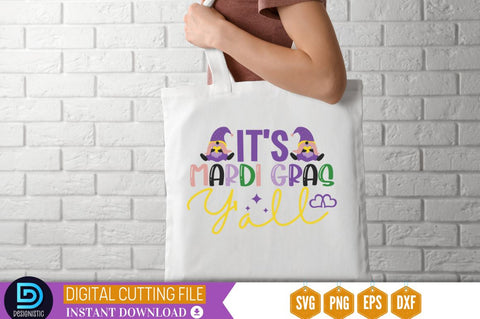 It's mardi gras y'all SVG SVG DESIGNISTIC 