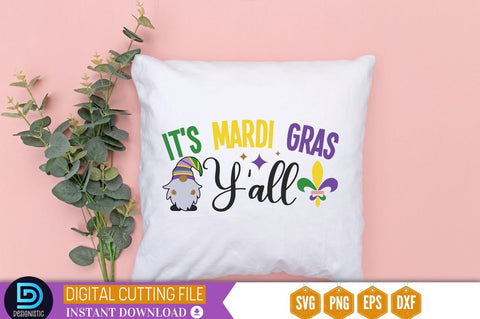 It's mardi gras y'all SVG SVG DESIGNISTIC 
