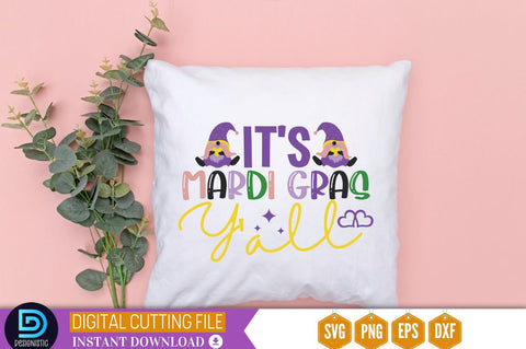 It's mardi gras y'all SVG SVG DESIGNISTIC 