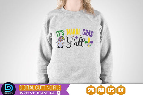 It's mardi gras y'all SVG SVG DESIGNISTIC 