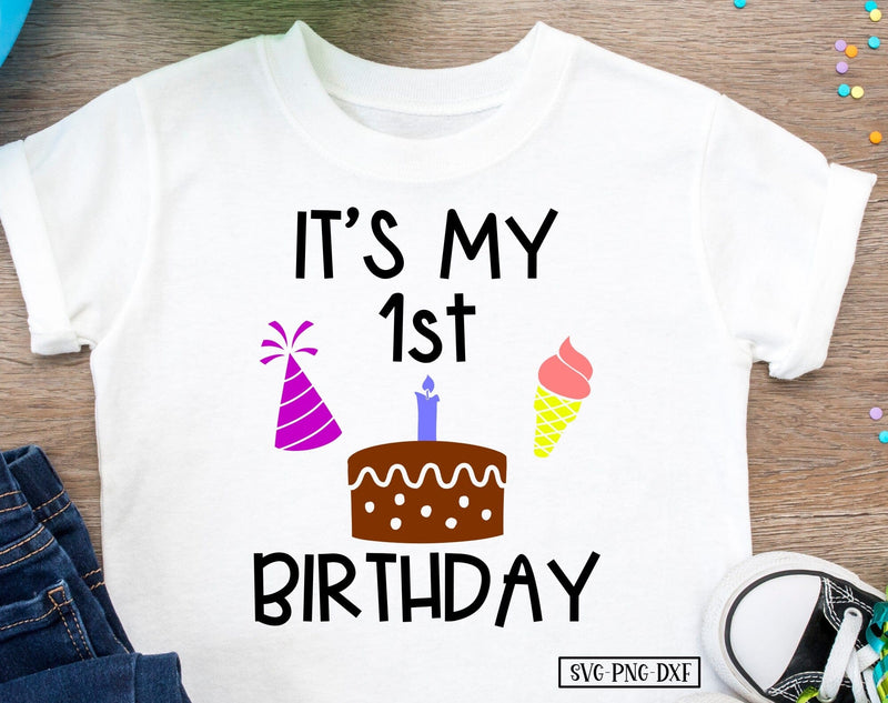 It's my 1st Birthday SVG Calico Creations Svg 