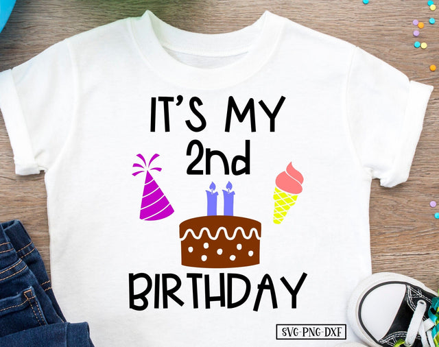 It's my 2nd Birthday SVG Calico Creations Svg 