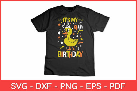 It's My 9th Birthday Duck Svg Design SVG artprintfile 