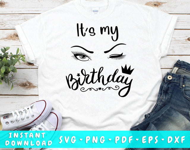 Its My Birthday SVG SVG HappyDesignStudio 