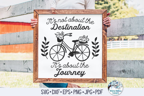 It's Not About The Destination It's About The Journey SVG SVG Wispy Willow Designs 