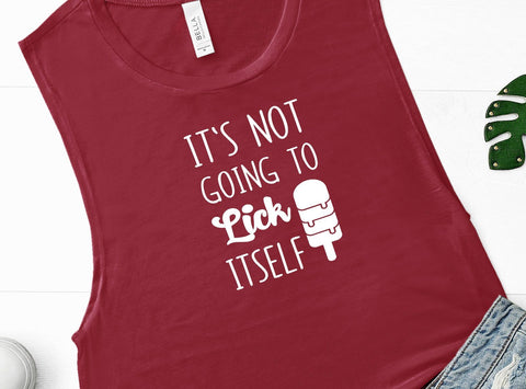 It's Not Going to Lick Itself SVG Design SVG Crafting After Dark 