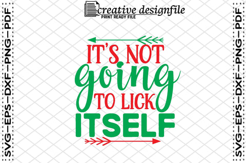 it's not going to lick itself SVG farhad farhad 