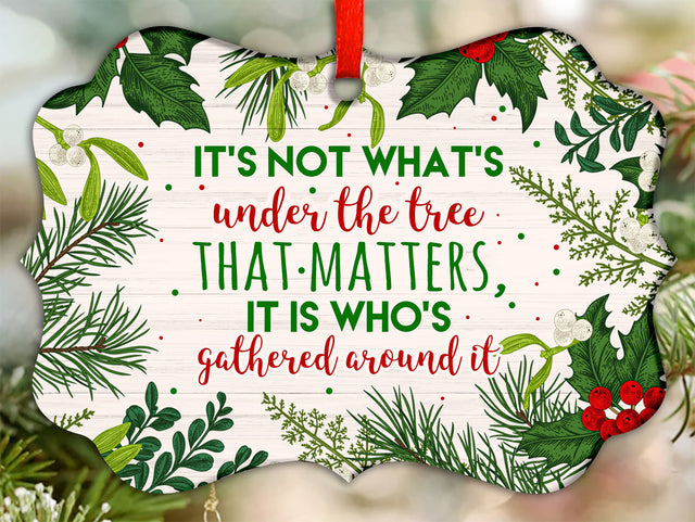 It's Not What Under The Tree Ornament PNG, Benelux Christmas Ornament, PNG Instant Download, Xmas Ornament Sublimation Designs Downloads Sublimation CaldwellArt 