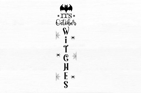 Its october witches SVG Design SVG Regulrcrative 