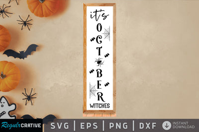Its october witches SVG Design SVG Regulrcrative 