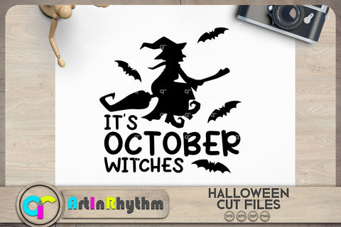 It's October witches SVG SVG Artinrhythm shop 