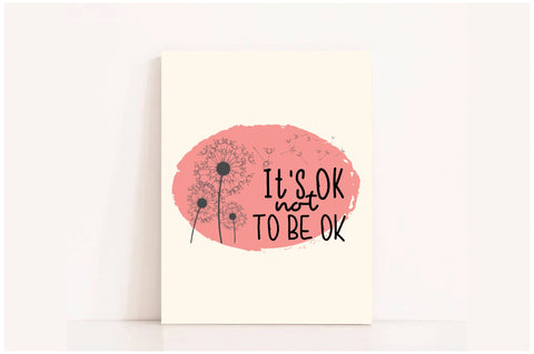 It's Ok Not to Be Ok Sublimation Sublimation Jagonath Roy 