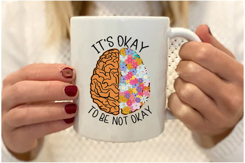 It's Okay to Be Not Okay Sublimation Sublimation Jagonath Roy 