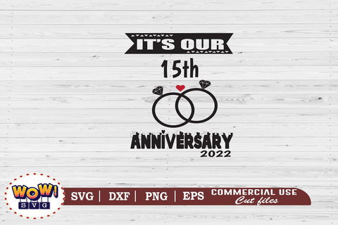 It's our Anniversary SVG, Marriage Anniversary SVG, Power Couple SVG, Hubby Wifey SVG, Husband and Wife svg, PNG Instant Download Silhouette Cricut, Couples Shirt, His and Hers, Married svg, funny quotes svg,funny sayings svg SVG Wowsvgstudio 