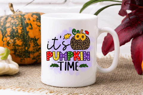 It's pumpkin time Sublimation PNG, Pumpkin Sublimation Design Sublimation Regulrcrative 