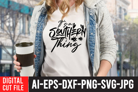 i'ts Southern Thing SVG Cut File SVG BlackCatsMedia 