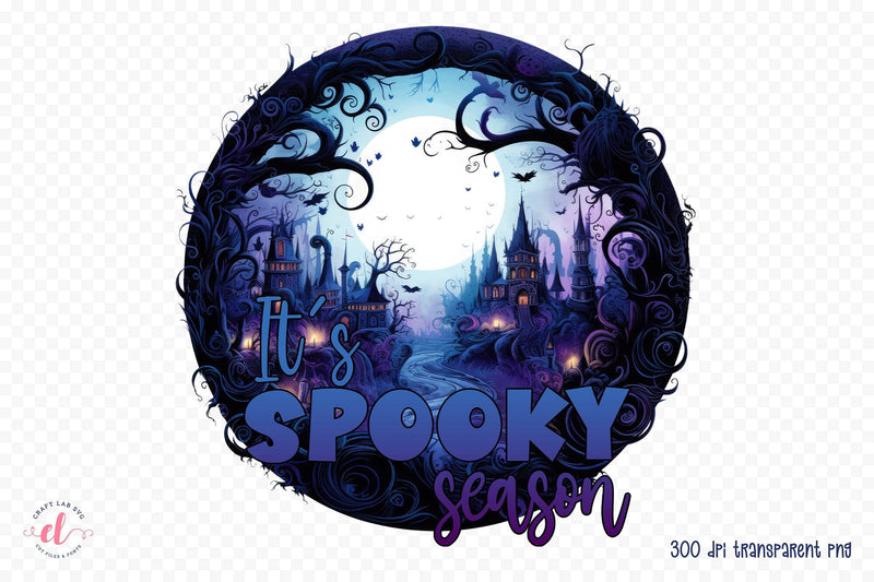 It's Spooky Season, Halloween PNG Sublimation Sublimation CraftLabSVG 