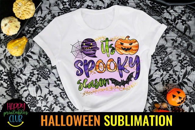 It's Spooky Season Halloween Sublimation-Halloween Sublimation Sublimation Happy Printables Club 