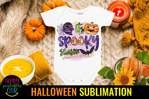 It's Spooky Season Halloween Sublimation-Halloween Sublimation Sublimation Happy Printables Club 