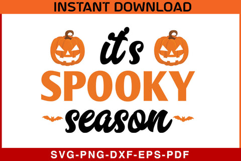 Its Spooky Season Halloween SVG PNG Cut File SVG SVG Print File 