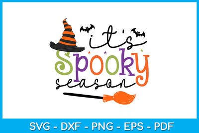 It's Spooky Season Halloween SVG PNG PDF Cut File SVG Creativedesigntee 