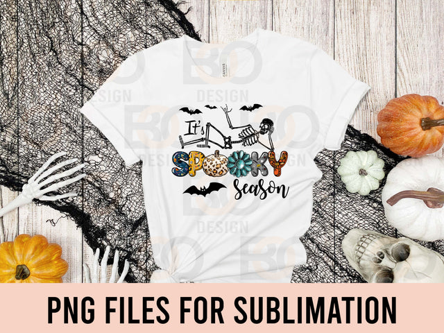 It's Spooky Season Png, Pumpkin Png, Happy Halloween Png, Spooky Png, Gemstone Turquoise, Western, Digital Download, Sublimation Design SVG BOO-design 