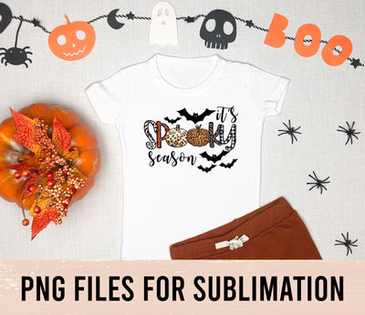 It's Spooky Season Png, Pumpkin Png, Happy Halloween Png, Spooky Png, Gemstone Turquoise, Western, Digital Download, Sublimation Design SVG BOO-design 