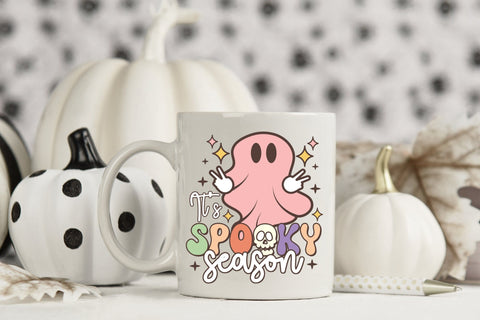 It's Spooky Season, Retro Halloween Sublimation Sublimation CraftLabSVG 