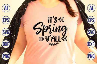 It's Spring Y'all svg SVG shah alam 