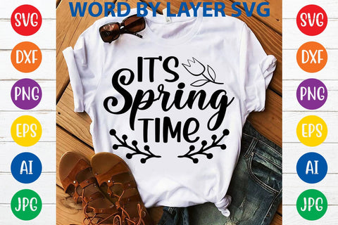 It's springtime SVG Design SVG Rafiqul20606 