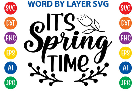 It's springtime SVG Design SVG Rafiqul20606 