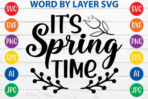 It's springtime SVG Design SVG Rafiqul20606 
