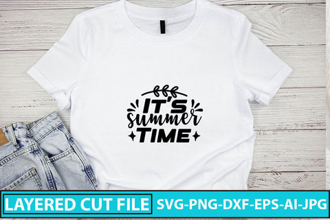 It's Summer Time SVG Cut File SVG Syaman 